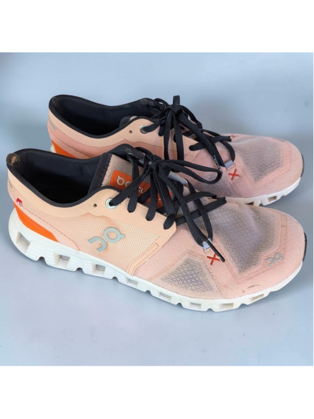 On Cloud X3 Running Shoes Rose Sand Women's Size 9 Athletic Sneakers - Picture 3 of 11